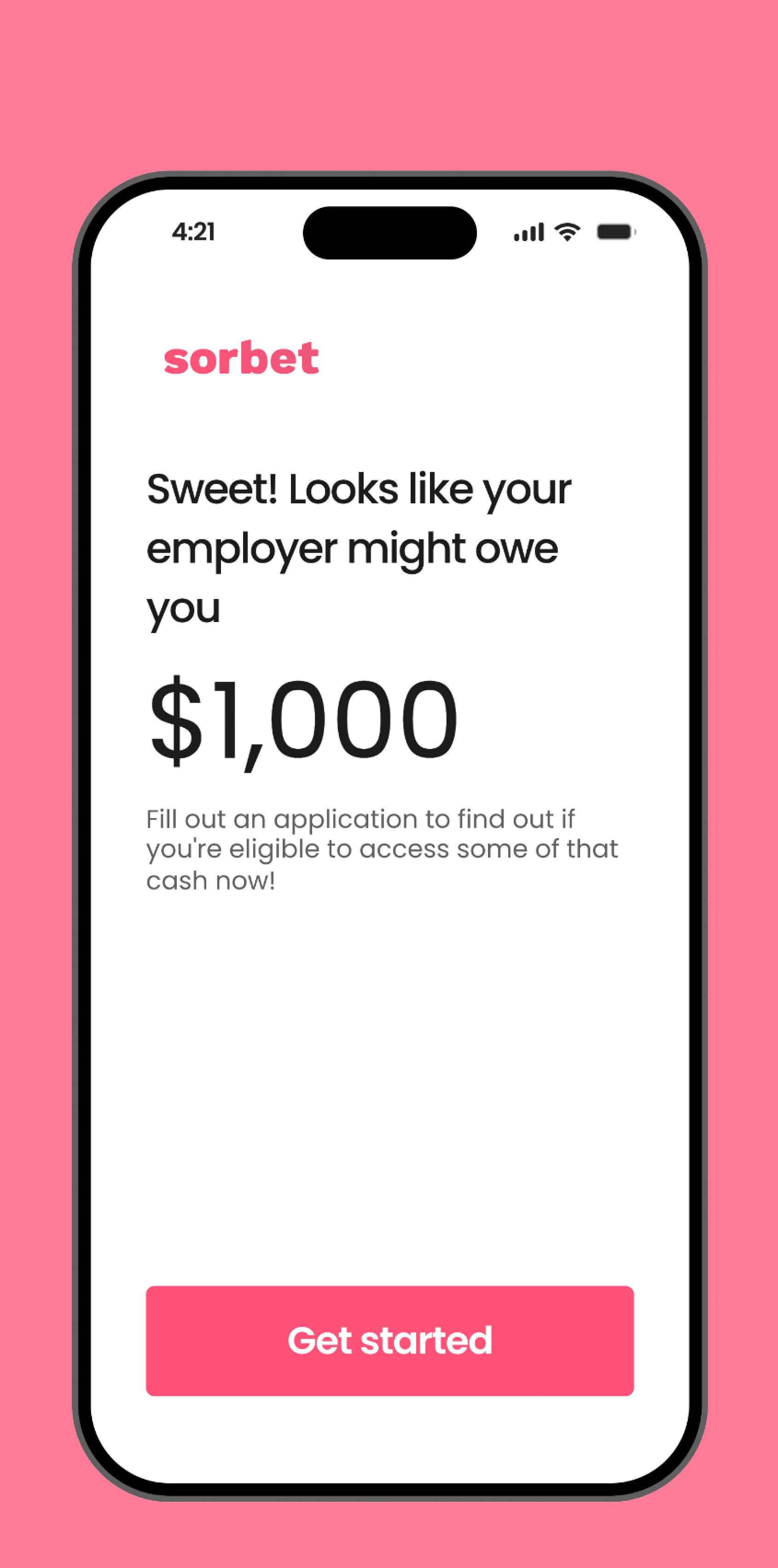 Sorbet screenshot